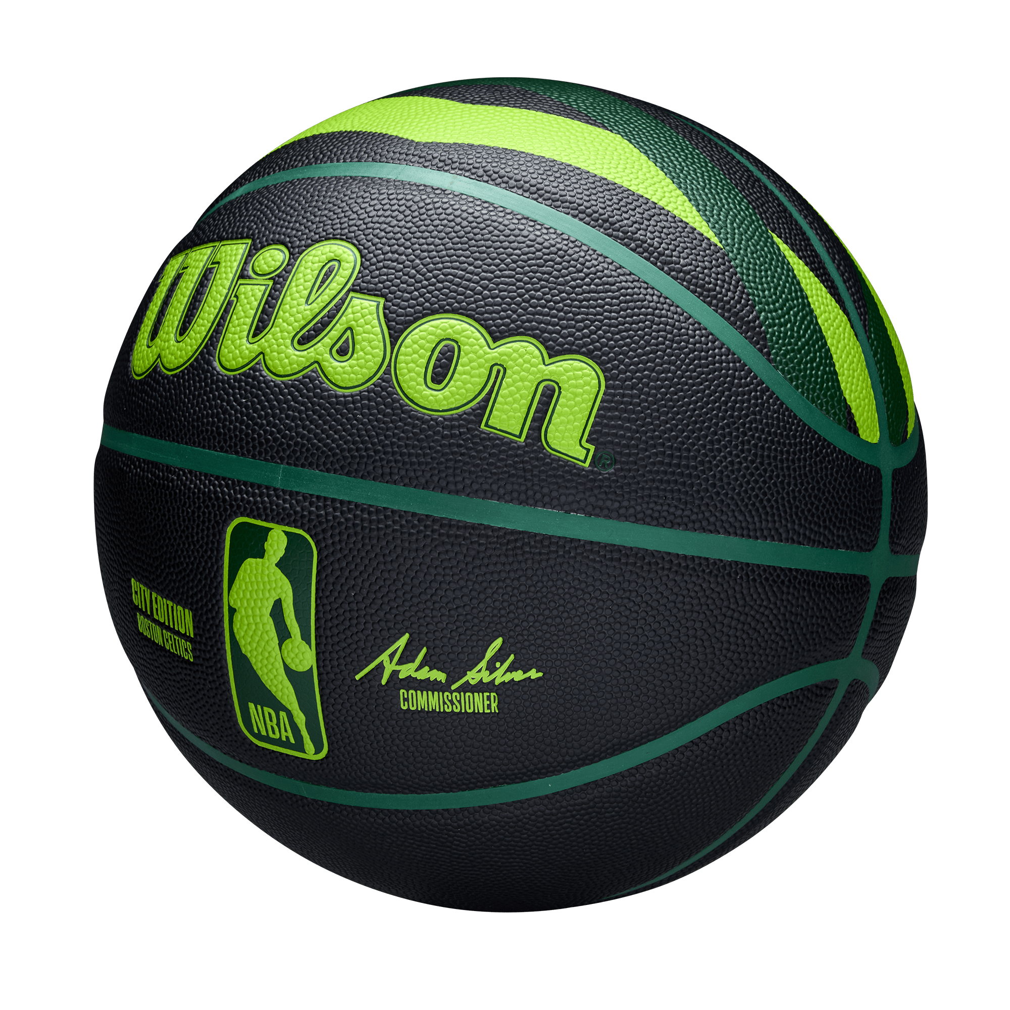 Boston Celtics Wilson NBA 24-25 City Edition Collector Full Size Basketball