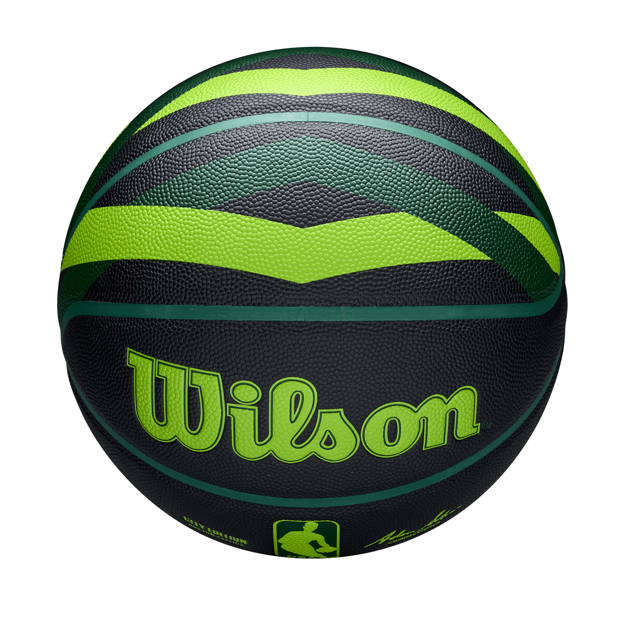 Boston Celtics Wilson NBA 24-25 City Edition Collector Full Size Basketball