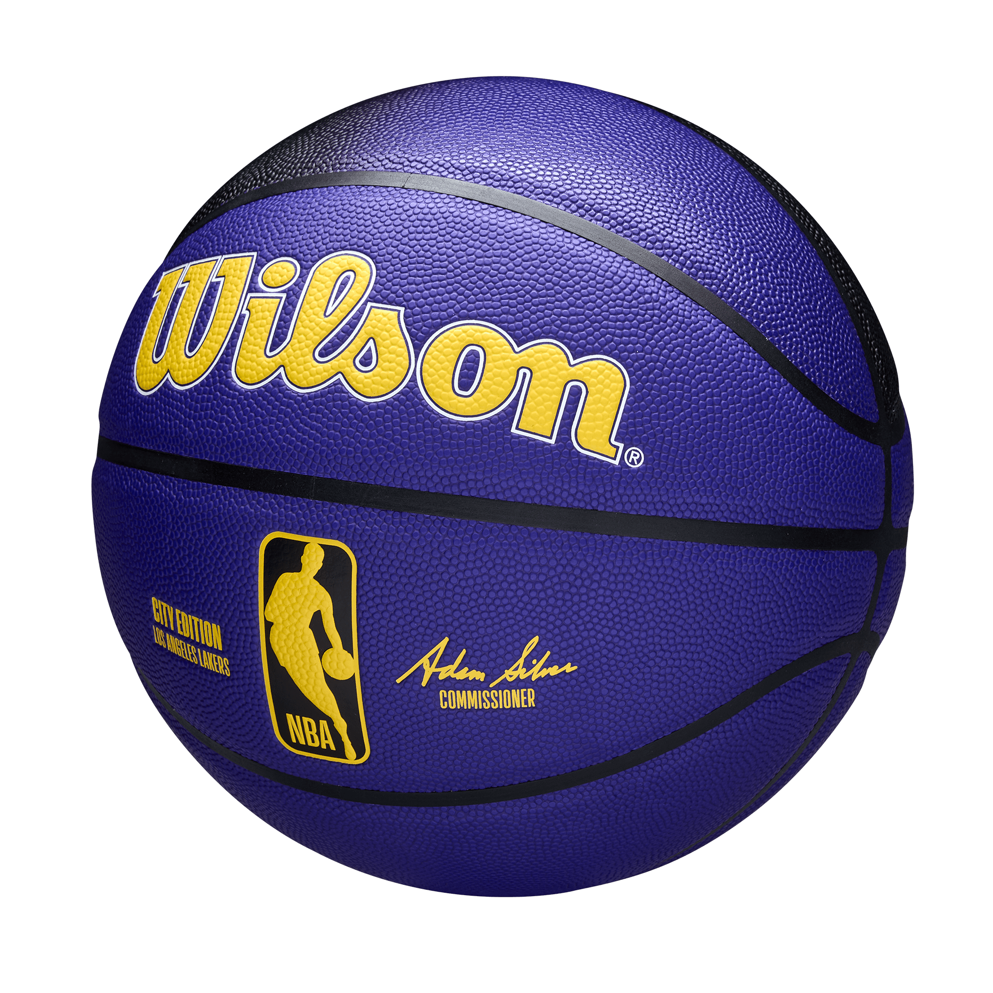 Los Angeles Lakers Wilson NBA 24-25 City Edition Collector Full Size Basketball