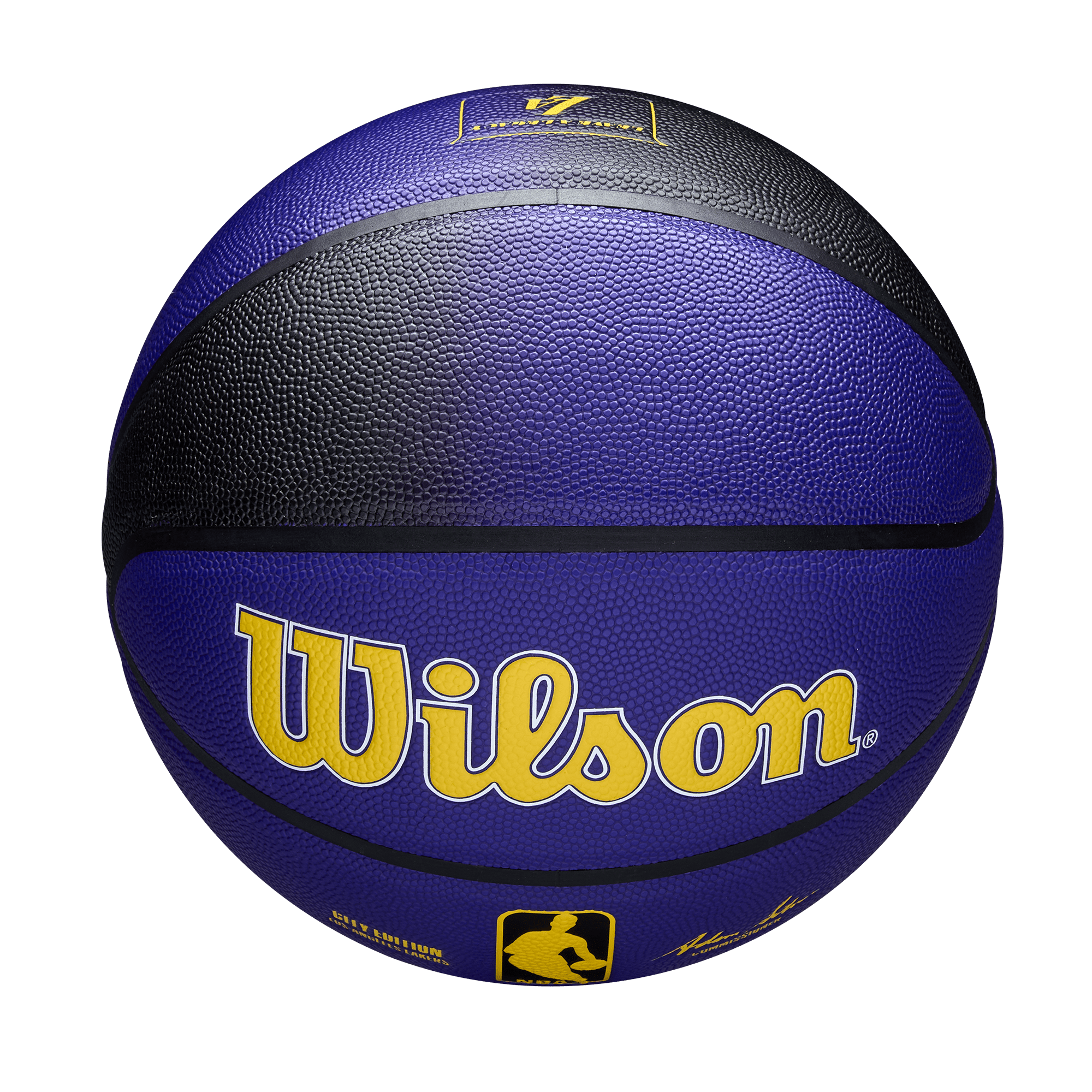 Los Angeles Lakers Wilson NBA 24-25 City Edition Collector Full Size Basketball
