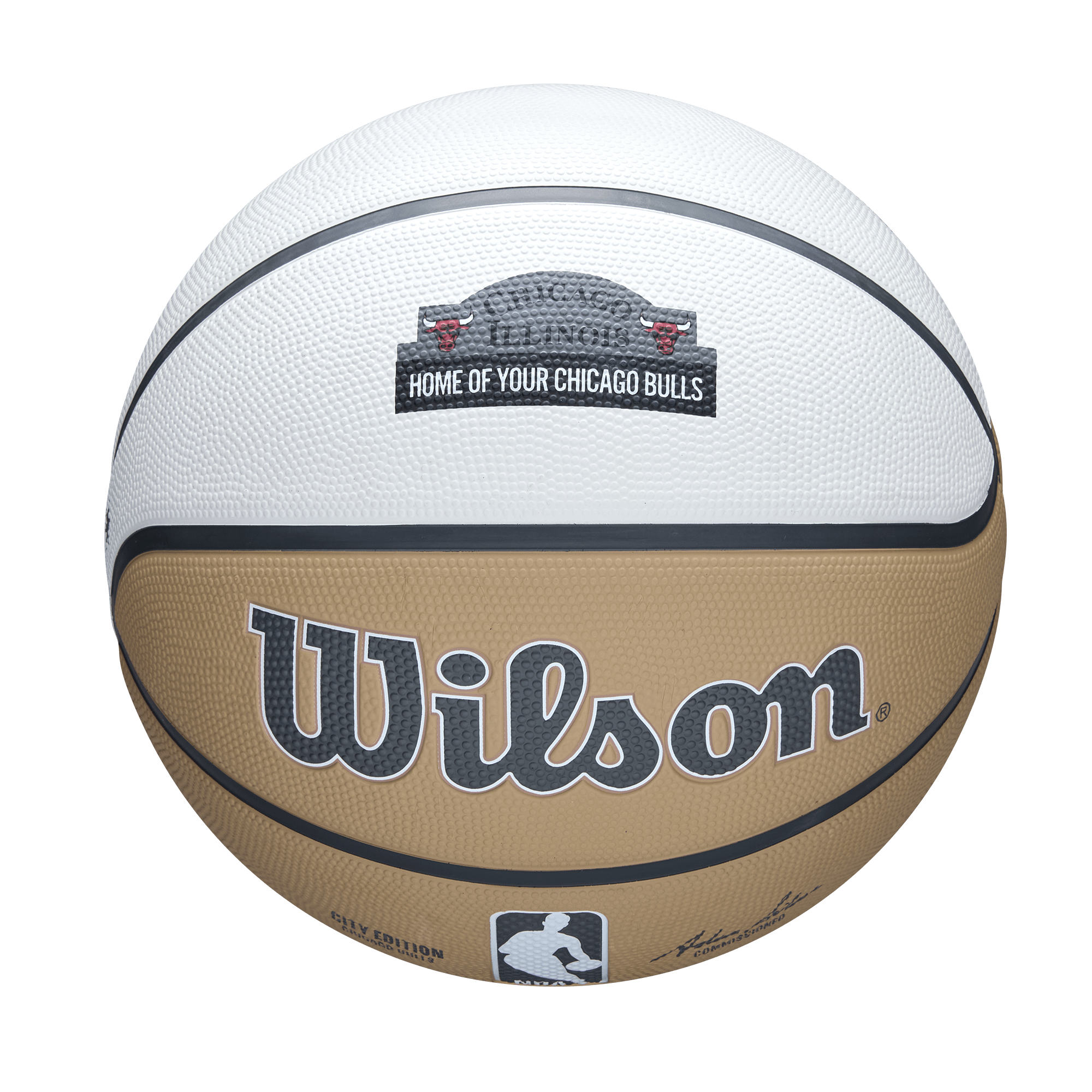 Chicago Bulls Wilson NBA 24-25 City Edition Team Full Size Basketball