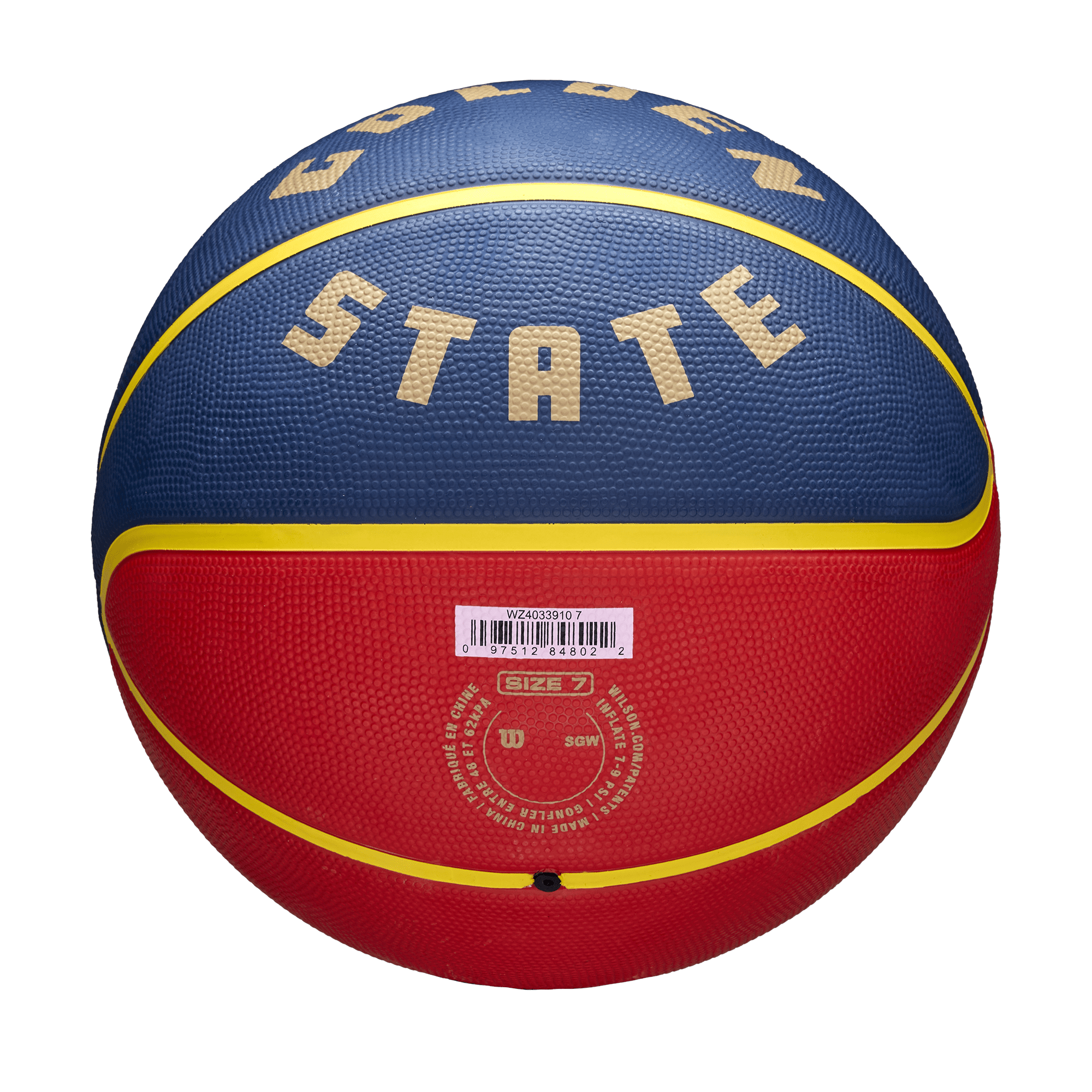 Golden State Warriors Wilson NBA 24-25 City Edition Team Full Size Basketball