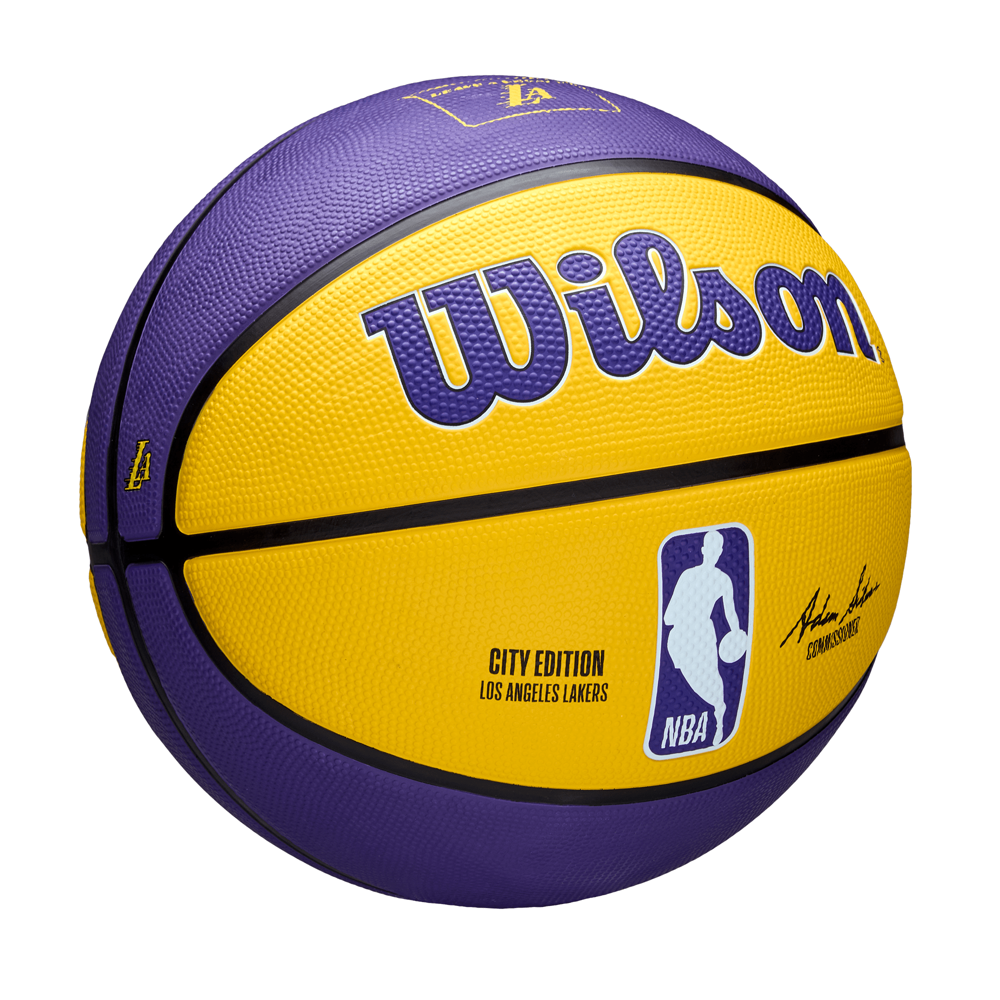 Los Angeles Lakers Wilson NBA 24-25 City Edition Team Full Size Basketball