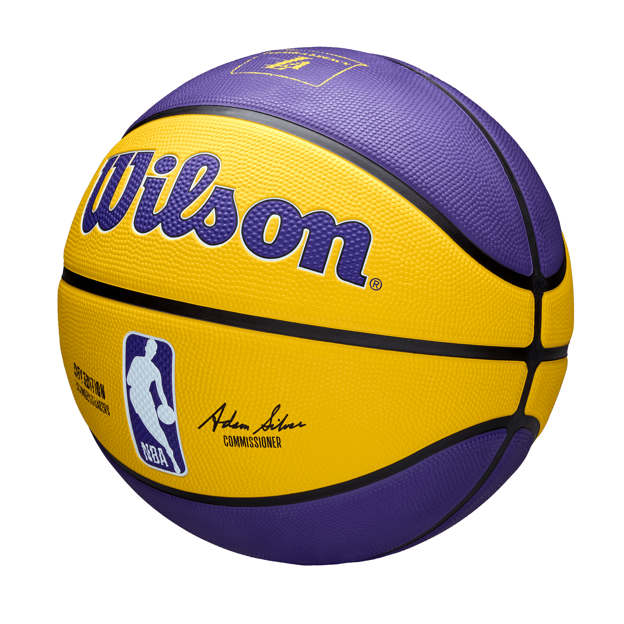 Los Angeles Lakers Wilson NBA 24-25 City Edition Team Full Size Basketball