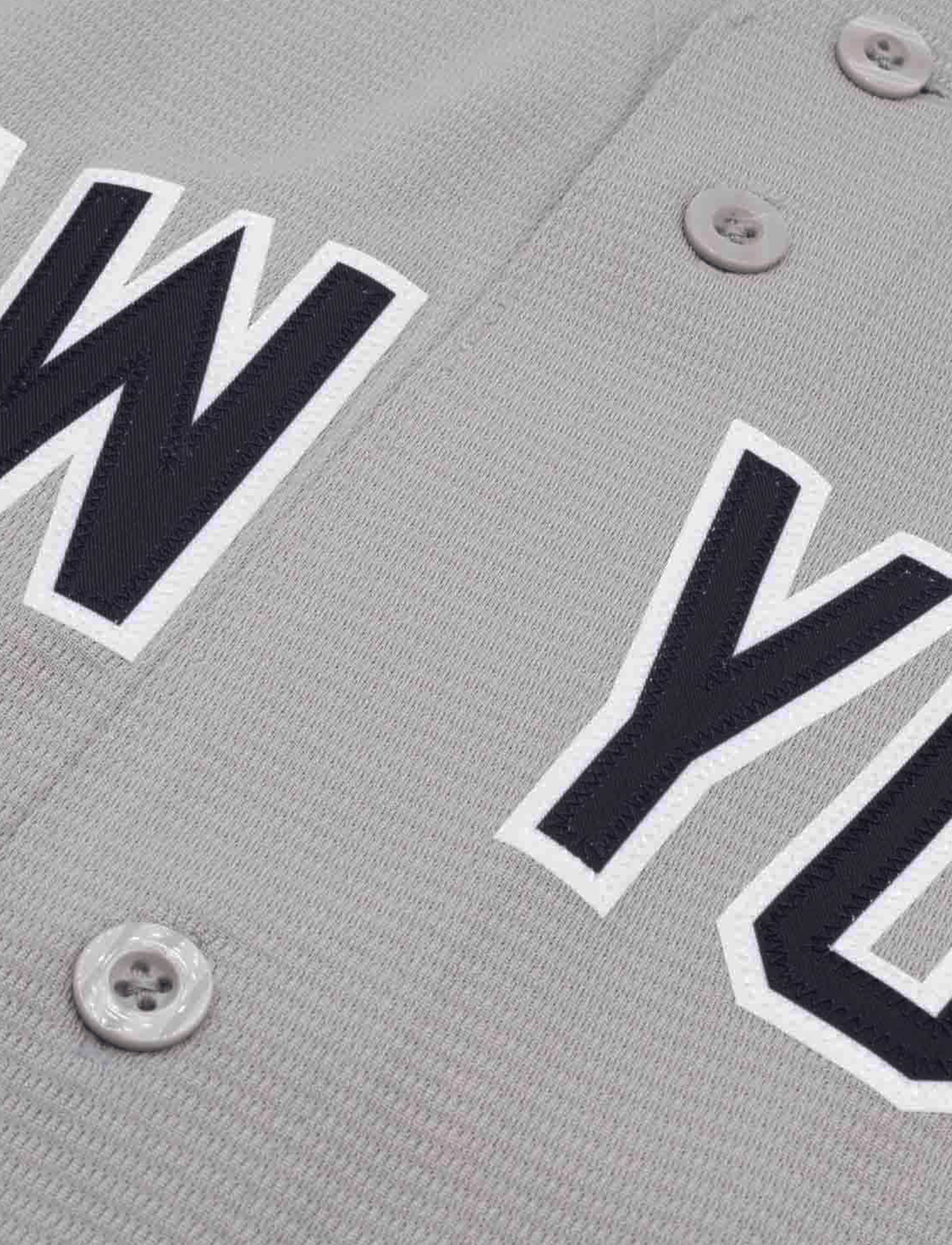 New York Yankees Nike MLB Road Replica Jersey - Grey