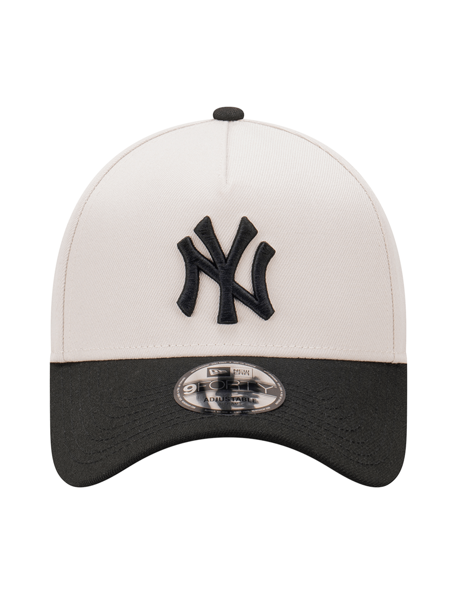 New York Yankees New Era MLB Repreve 9FORTY A-Frame Snapback Hat - Stone
