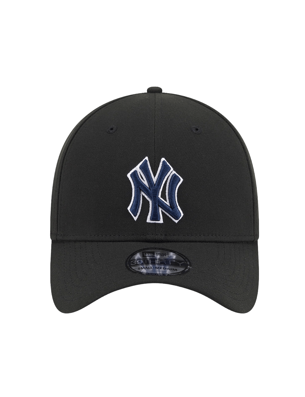 New York Yankees New Era MLB Team 39THIRTY Stretch-Fit Hat - Black