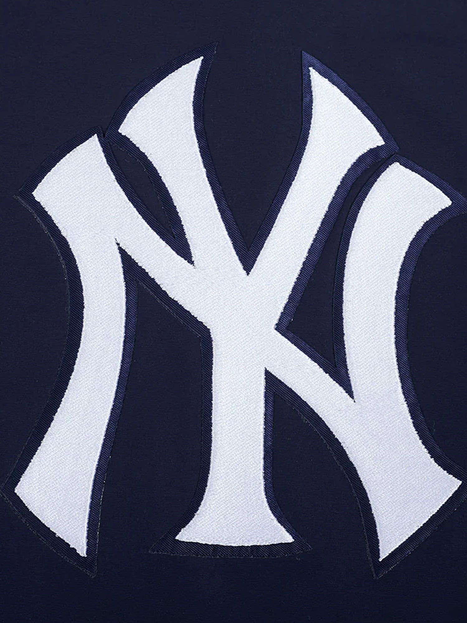 New York Yankees Pro Standard MLB Woven Wind Zip Hoodie Jumper - Navy