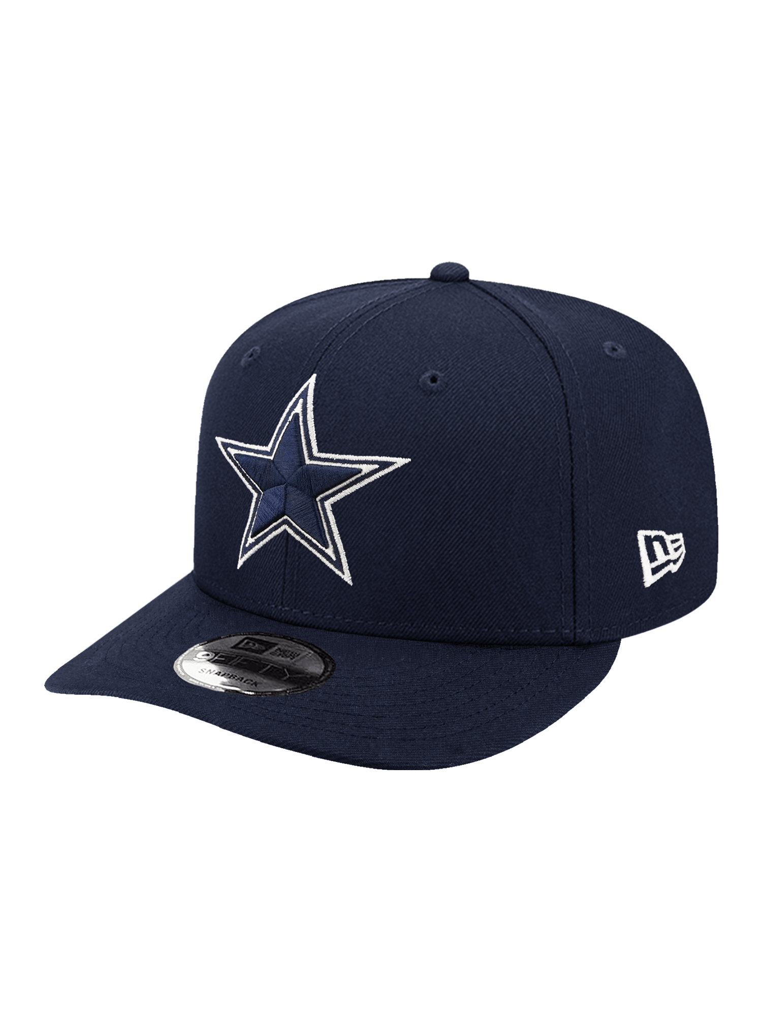 Youths Dallas Cowboys New Era NFL Team Pre-Curved 9FIFTY Snapback Hat - Navy