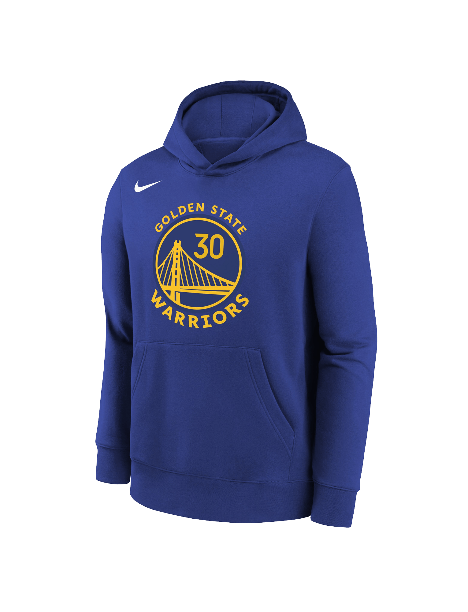 Youths Steph Curry Golden State Warriors Nike NBA Icon Hoodie Jumper - Blue