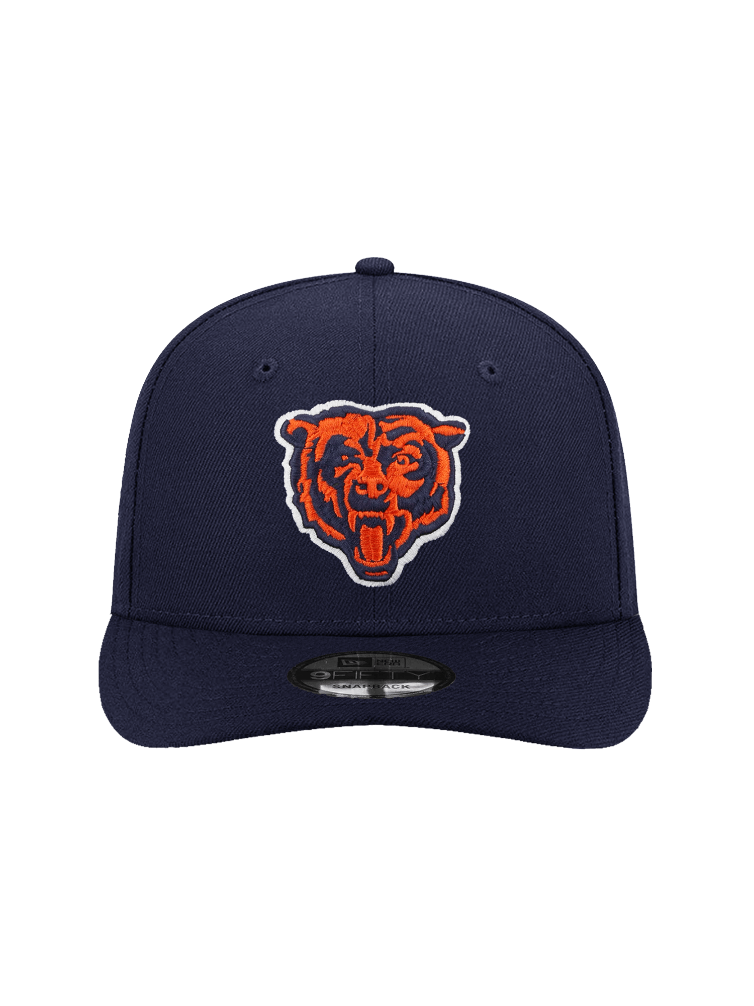 Youths Chicago Bears New Era NFL Team Pre-Curved 9FIFTY Snapback Hat - Navy