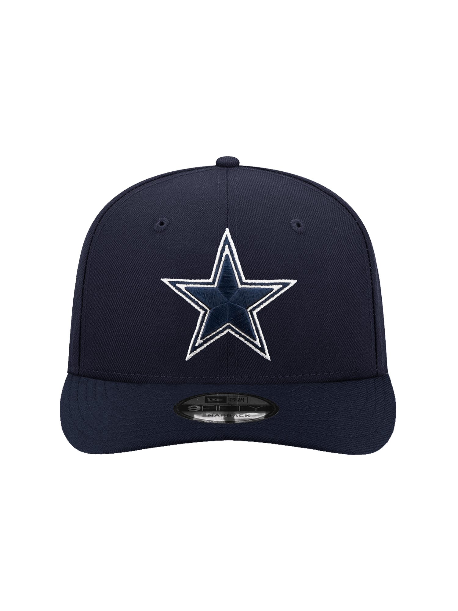Youths Dallas Cowboys New Era NFL Team Pre-Curved 9FIFTY Snapback Hat - Navy