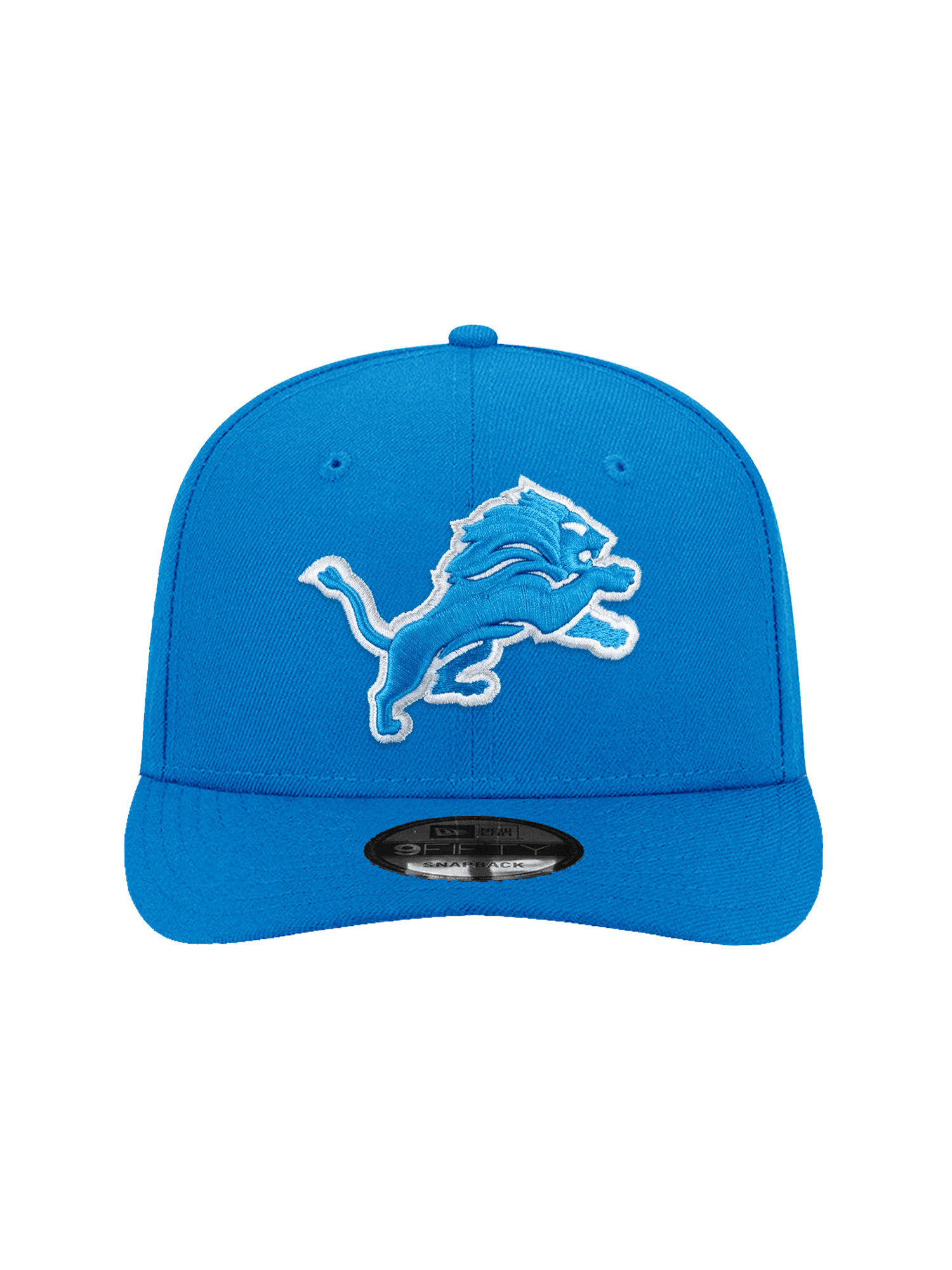 Youths Detroit Lions New Era NFL Team Pre-Curved 9FIFTY Snapback Hat - Black