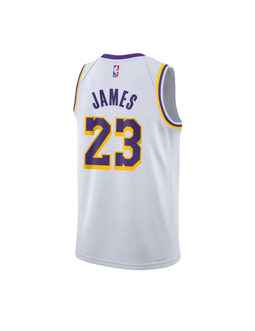 Youths LeBron James Los Angeles Lakers Nike NBA Association Jersey - White