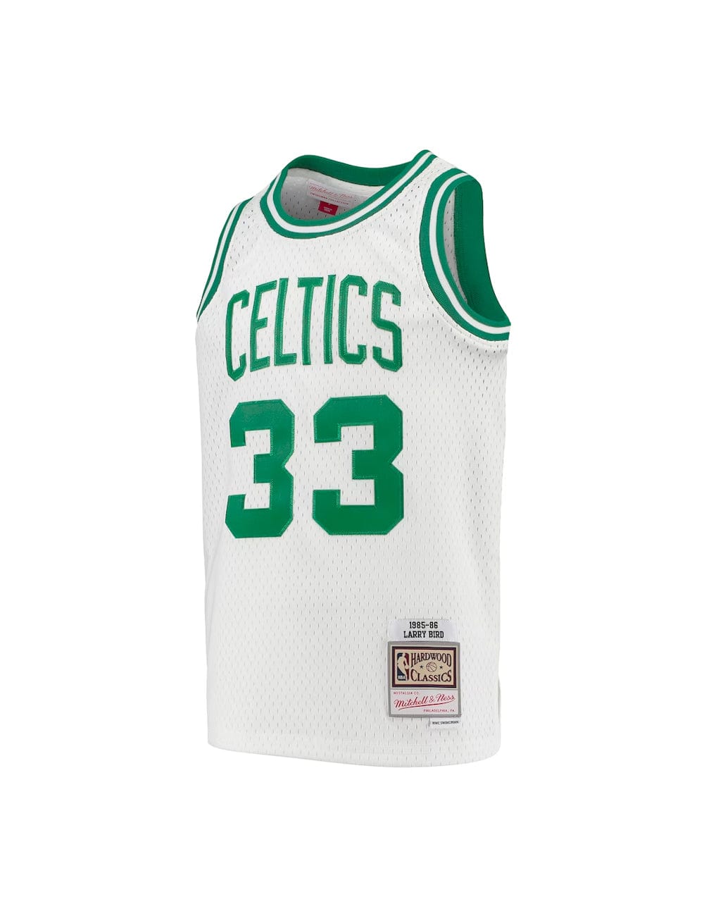 Youths Larry Bird Boston Celtics Mitchell & Ness NBA Swingman Jersey - White