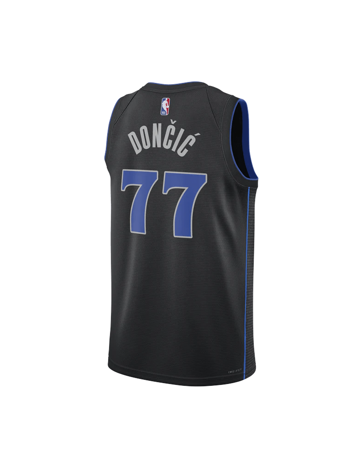 Youths Luka Doncic Dallas Mavericks Nike NBA 23-24 City Edition Jersey - Black