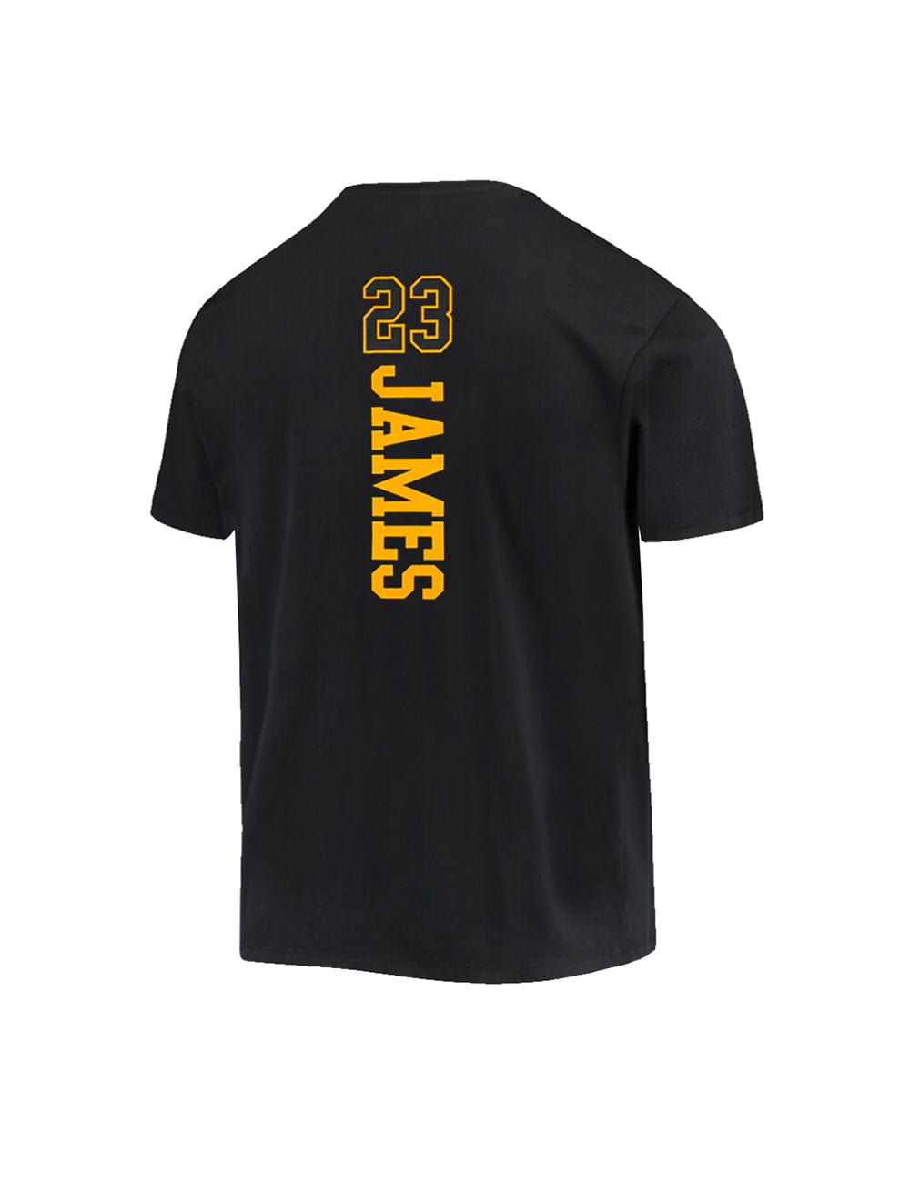 Youths LeBron James Los Angeles Lakers NBA Name & Number T-Shirt - Black