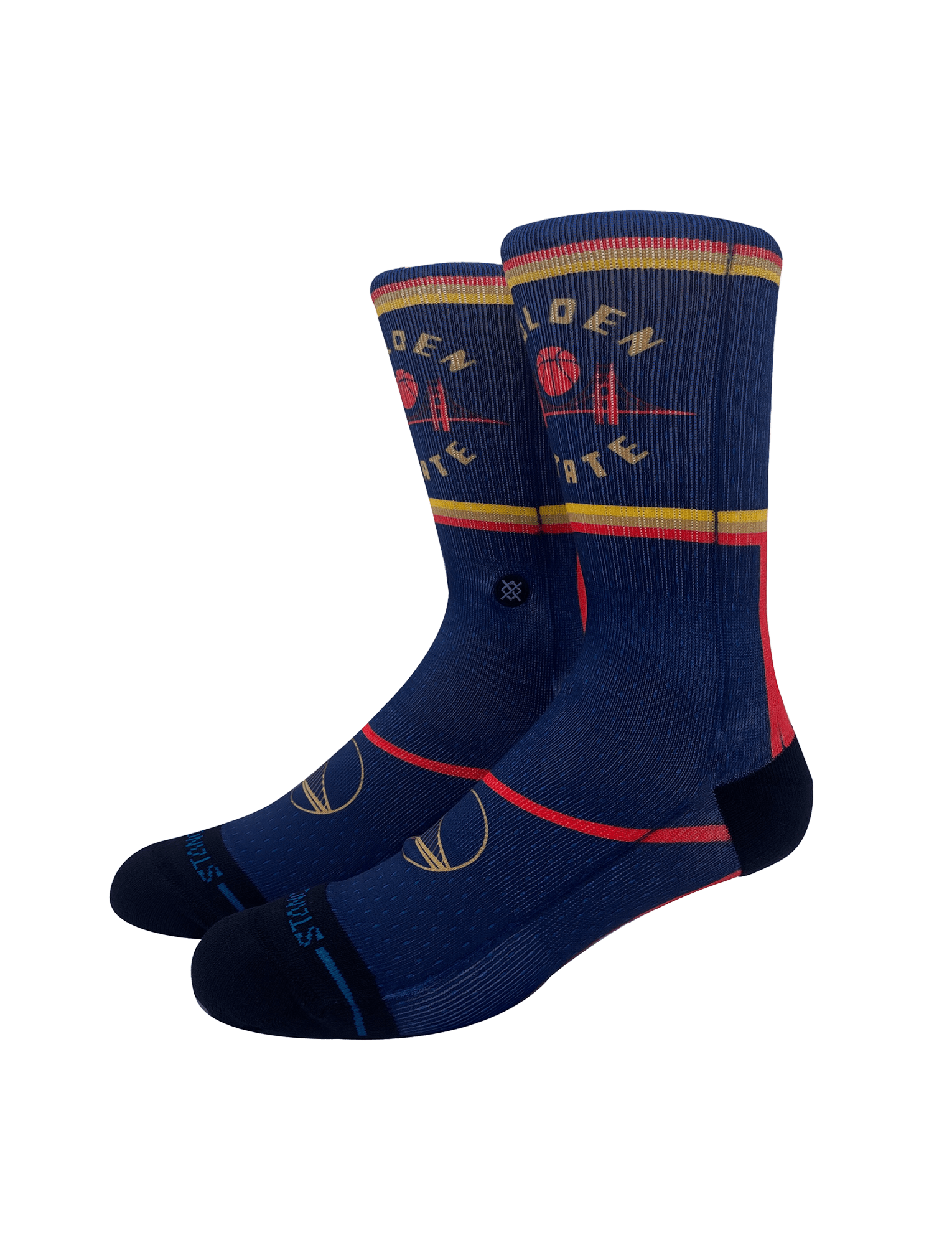 Youths Golden State Warriors Stance NBA 24-25 City Edition Crew Socks