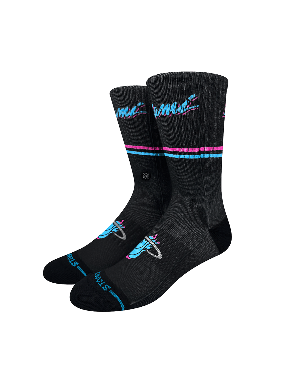 Youths Miami Heat Stance NBA 25-26 City Edition Crew Socks