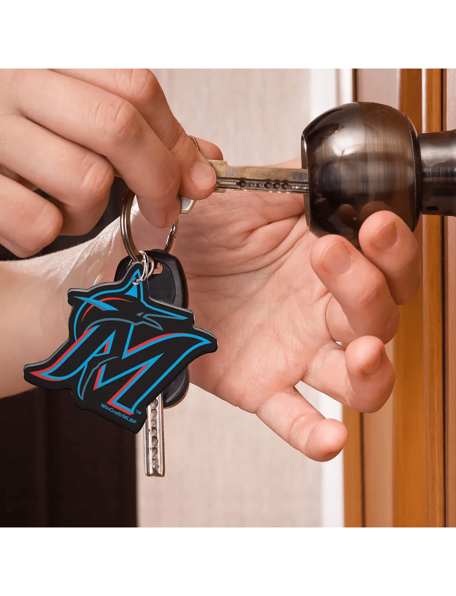 New York Mets Wincraft MLB Premium Acrylic Keyring