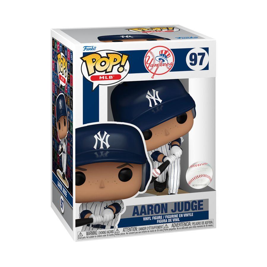 Funko Figures Aaron Judge New York Yankees Funko MLB #97 Pop Vinyl Figure - White