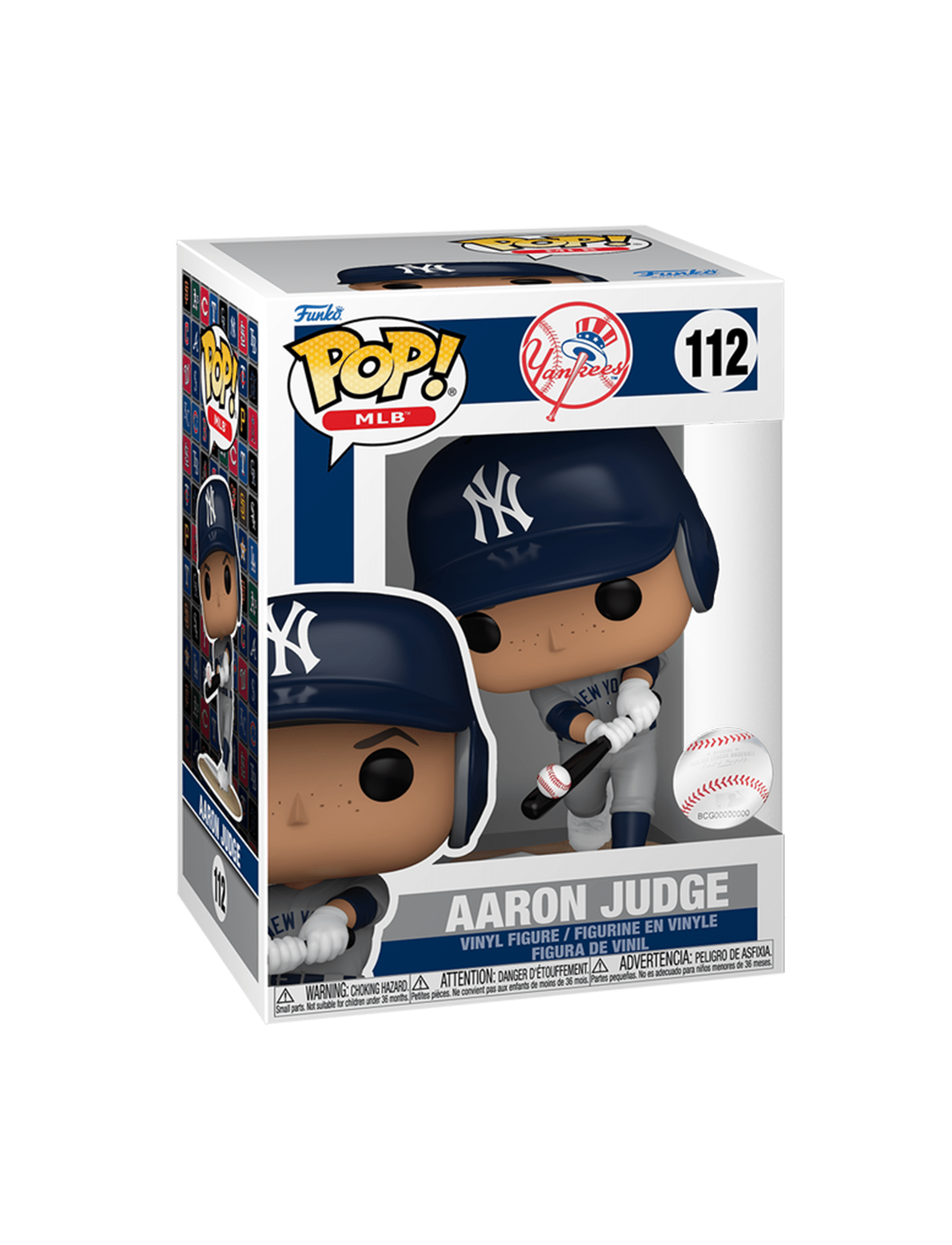 Funko Figures Aaron Judge New York Yankees Funko MLB Pop Vinyl Figure - 112
