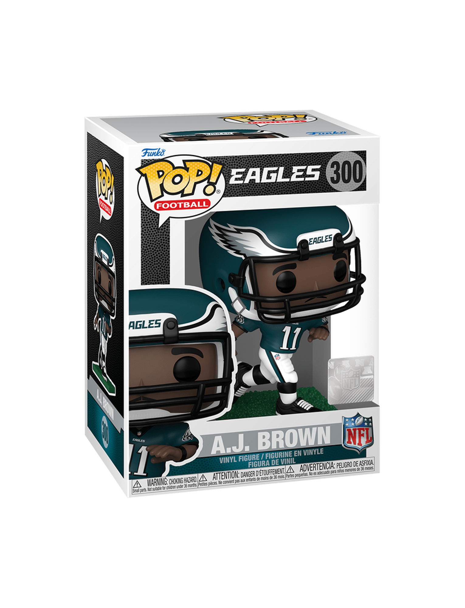 Funko Figures AJ Brown Philadelphia Eagles Funko NFL Pop Vinyl Figure - 300