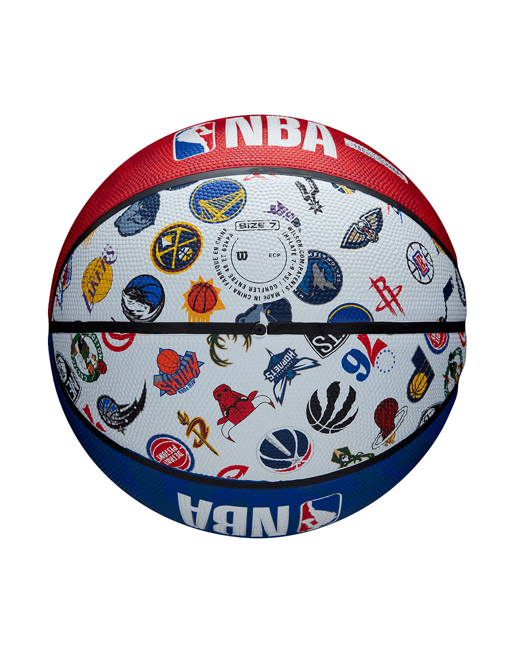 Wilson Sporting Goods Balls Adults - Size 7 All Team Wilson NBA Full Size All Surface Basketball Ball