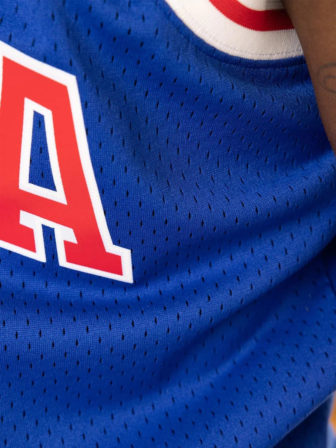 Mitchell And Ness Jerseys Allen Iverson Philadelphia 76ers Mitchell & Ness NBA 96-97 Swingman Jersey - Blue