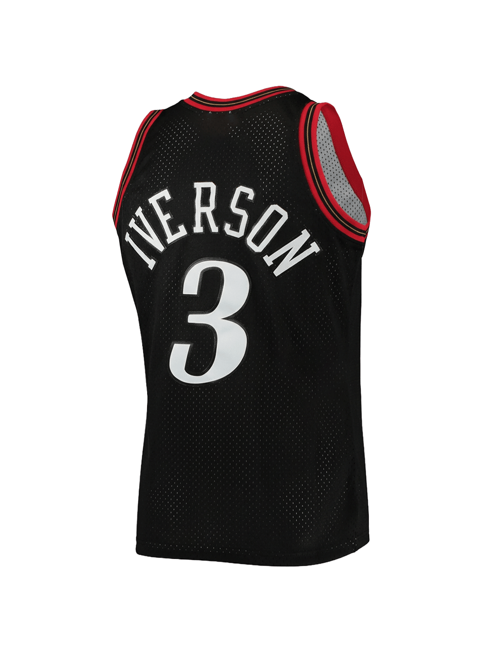 Mitchell And Ness Jerseys Allen Iverson Philadelphia 76ers Mitchell & Ness NBA 97-98 Road HWC Swingman Jersey - Black