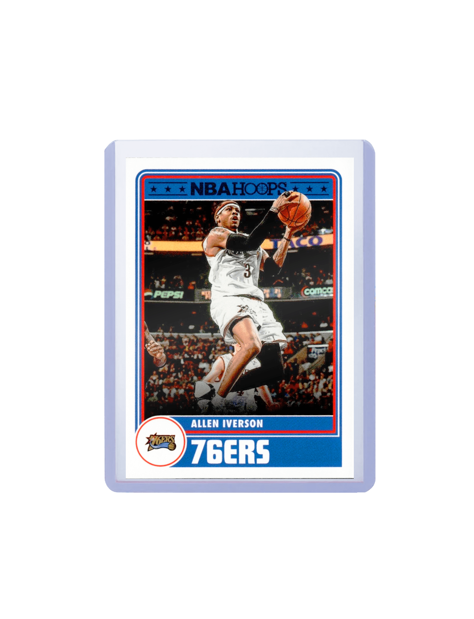 Panini Cards Allen Iverson Philadelphia 76ers Panini NBA Hoops 23-24 Tribute Card