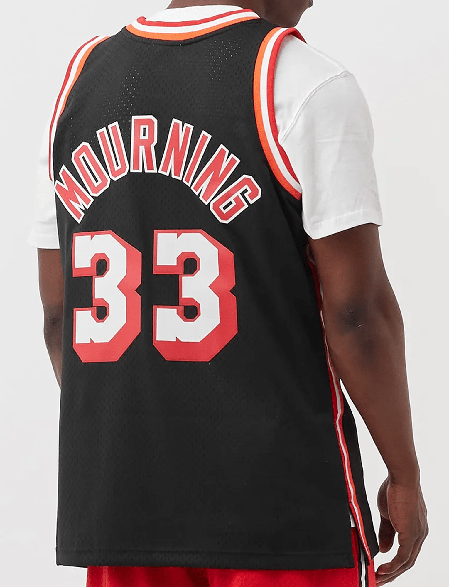 Mitchell And Ness Jerseys Alonzo Mourning Miami Heat Mitchell & Ness NBA 96-97 Swingman Jersey - Black