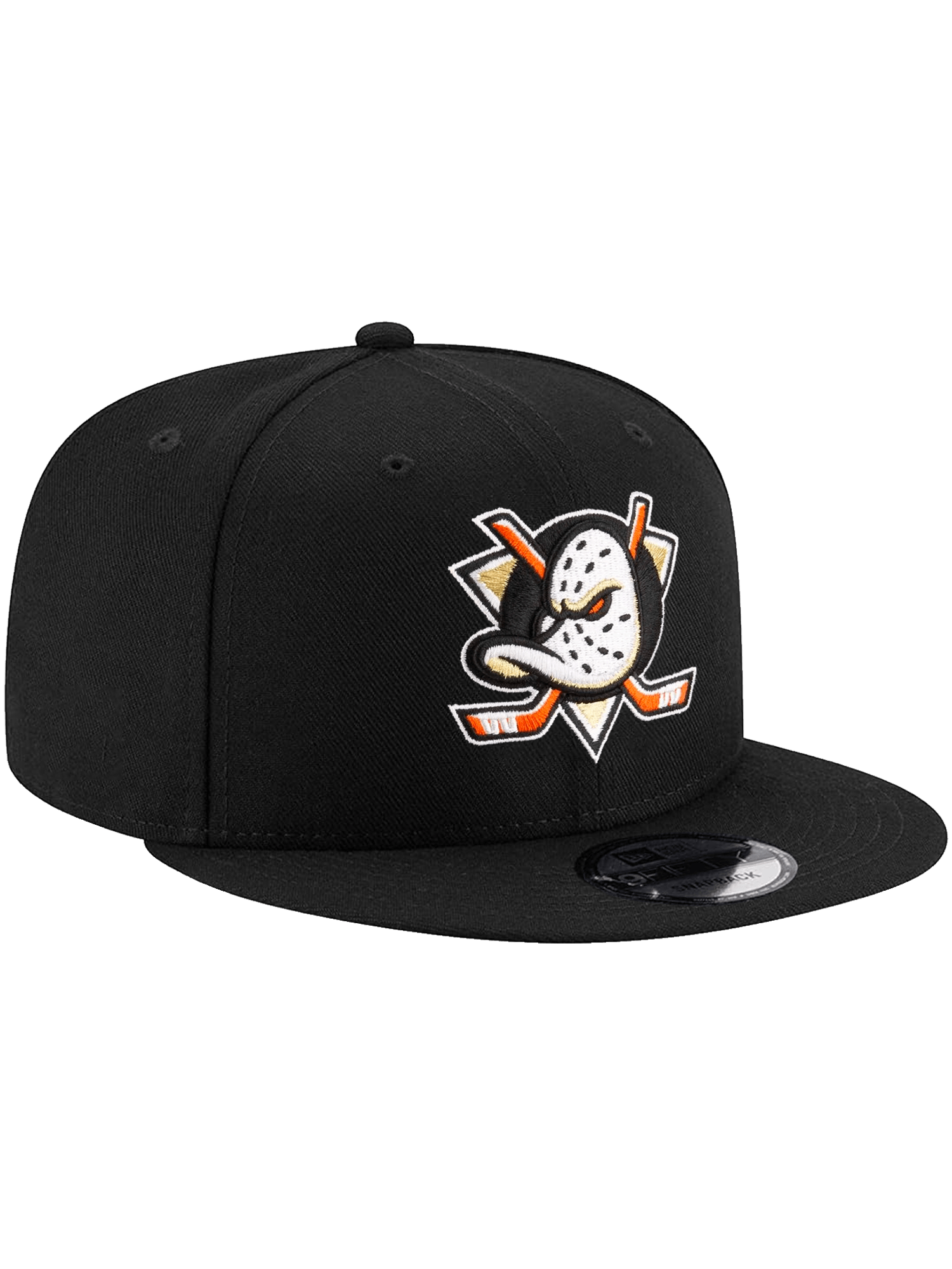 New Era Caps Anaheim Ducks New Era NHL Team 9FIFTY Snapback Hat - Black