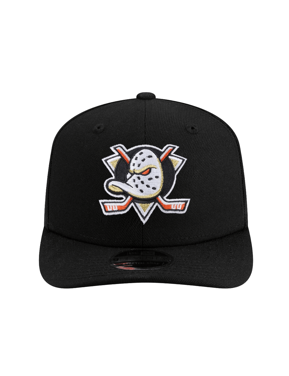New Era Caps OSFA Anaheim Ducks New Era NHL Team 9SEVENTY Stretch-Snapback Hat - Black