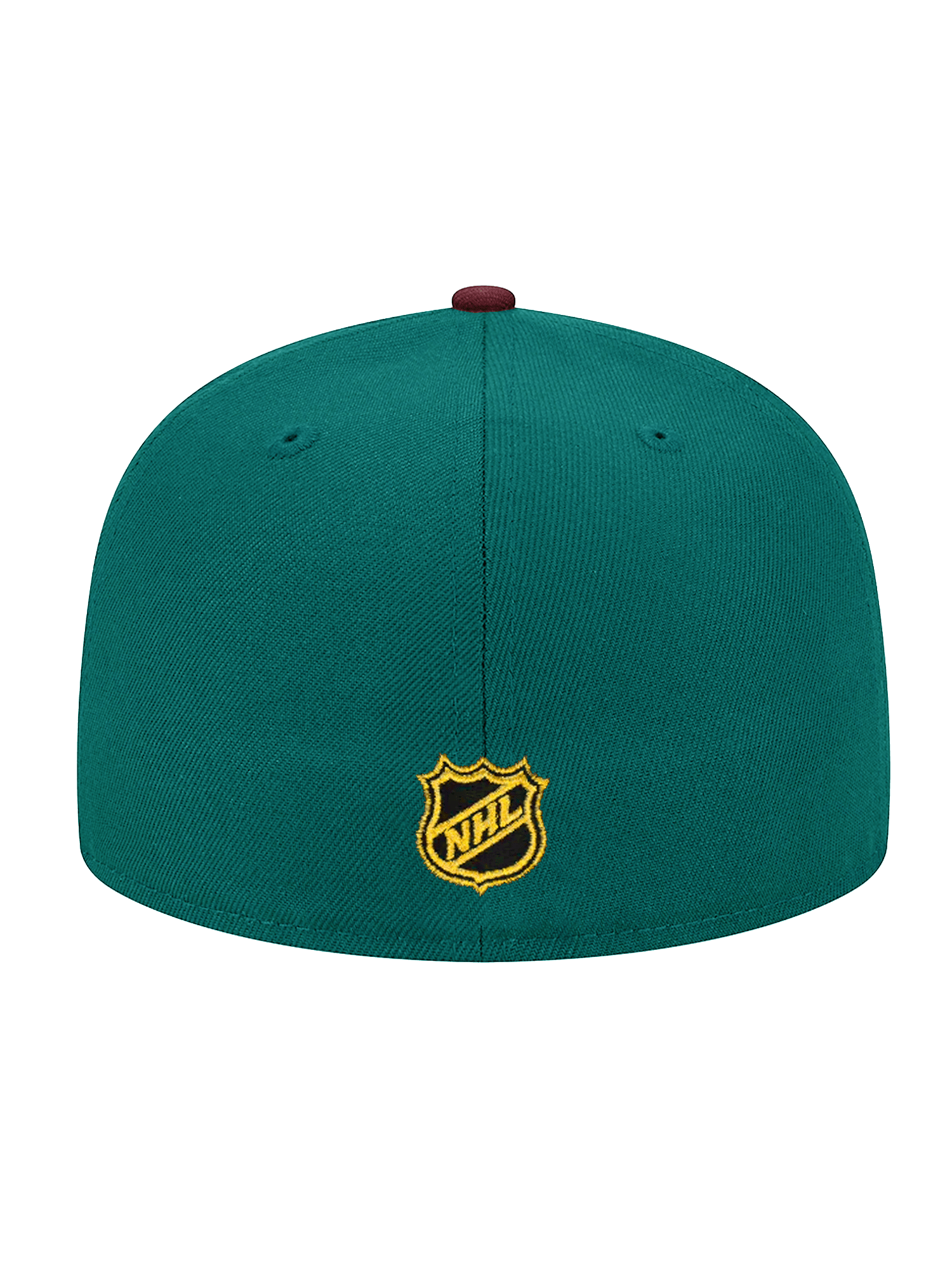 New Era Caps Anaheim Ducks New Era NHL Throwback 59FIFTY Fitted Hat - Aqua