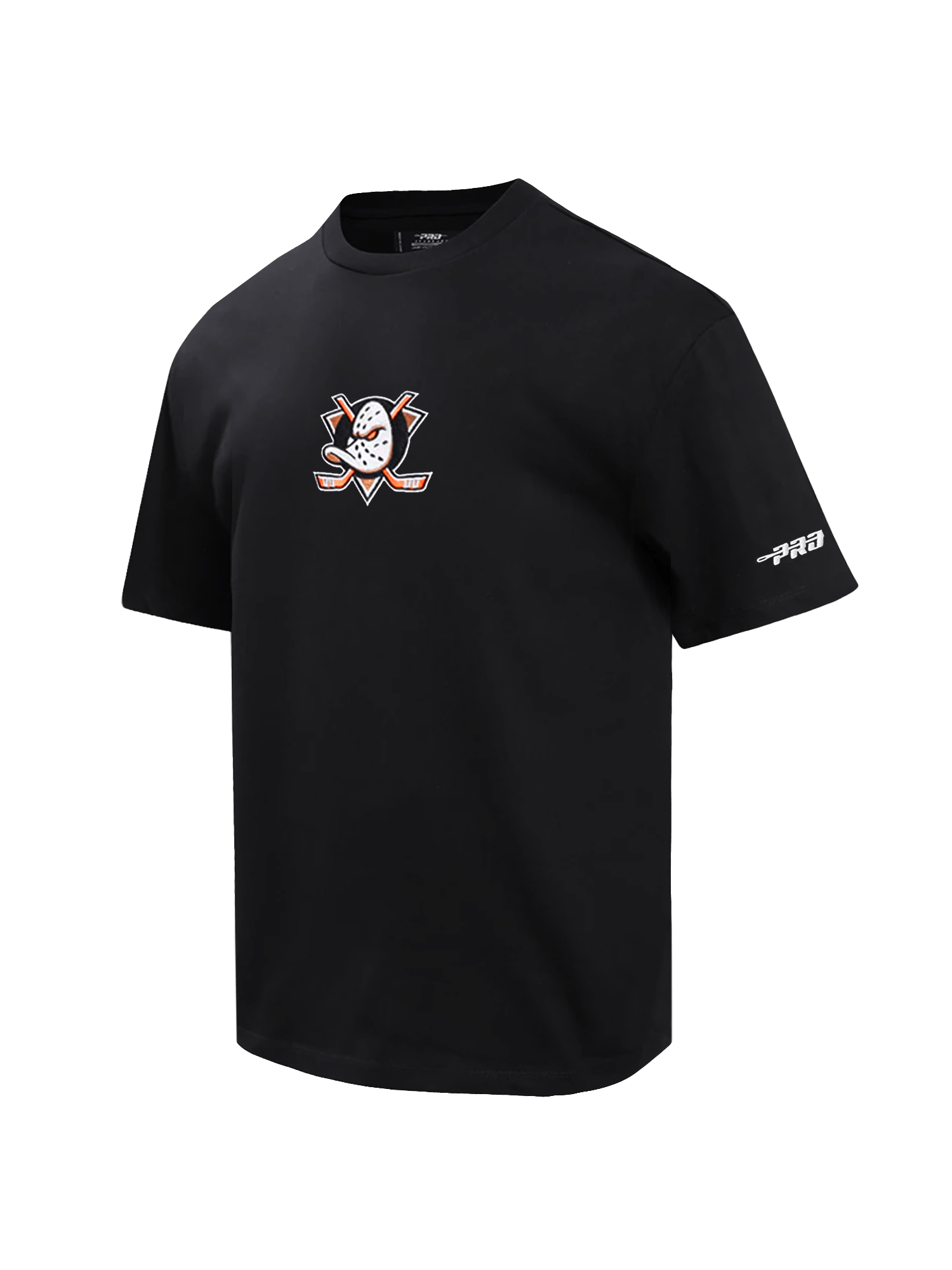 Pro Standard T-Shirts Anaheim Ducks Pro Standard NHL Icon Drop Shoulder T-Shirt - Black