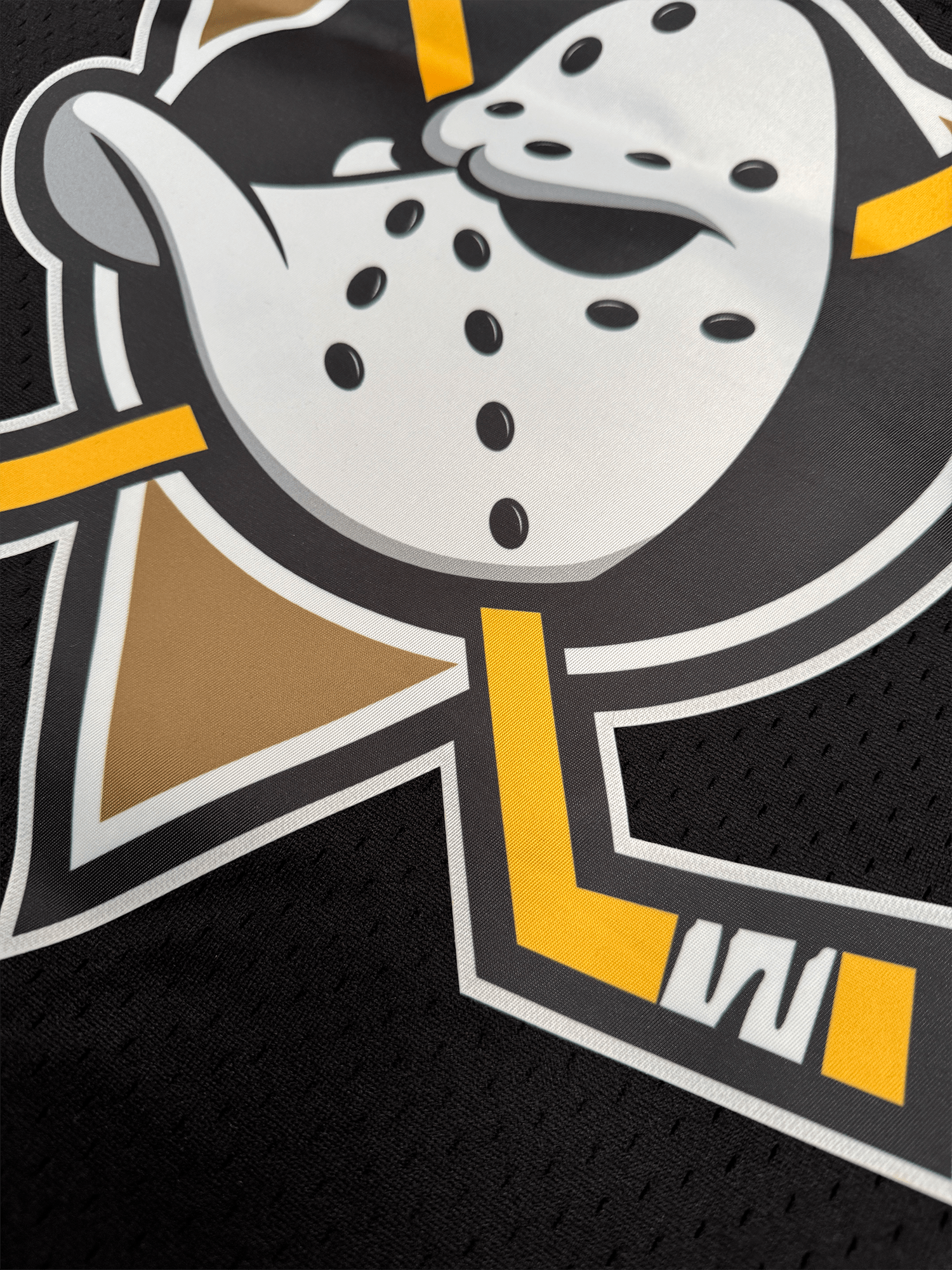 Pro Standard T-Shirts Anaheim Ducks Pro Standard NHL Team Mesh Short Sleeve - Black