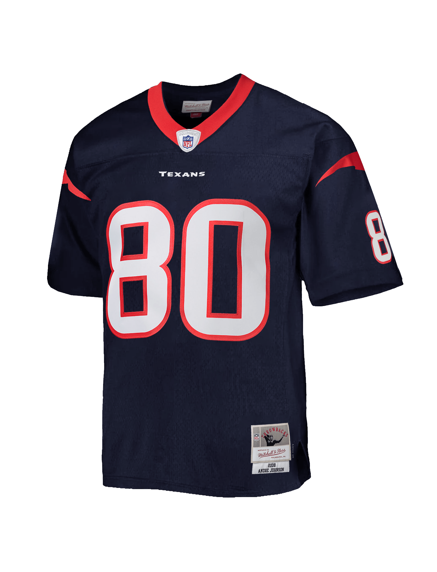 Mitchell And Ness Jerseys Andre Johnson Houston Texans Mitchell & Ness NFL 2008 Legacy Jersey - Navy