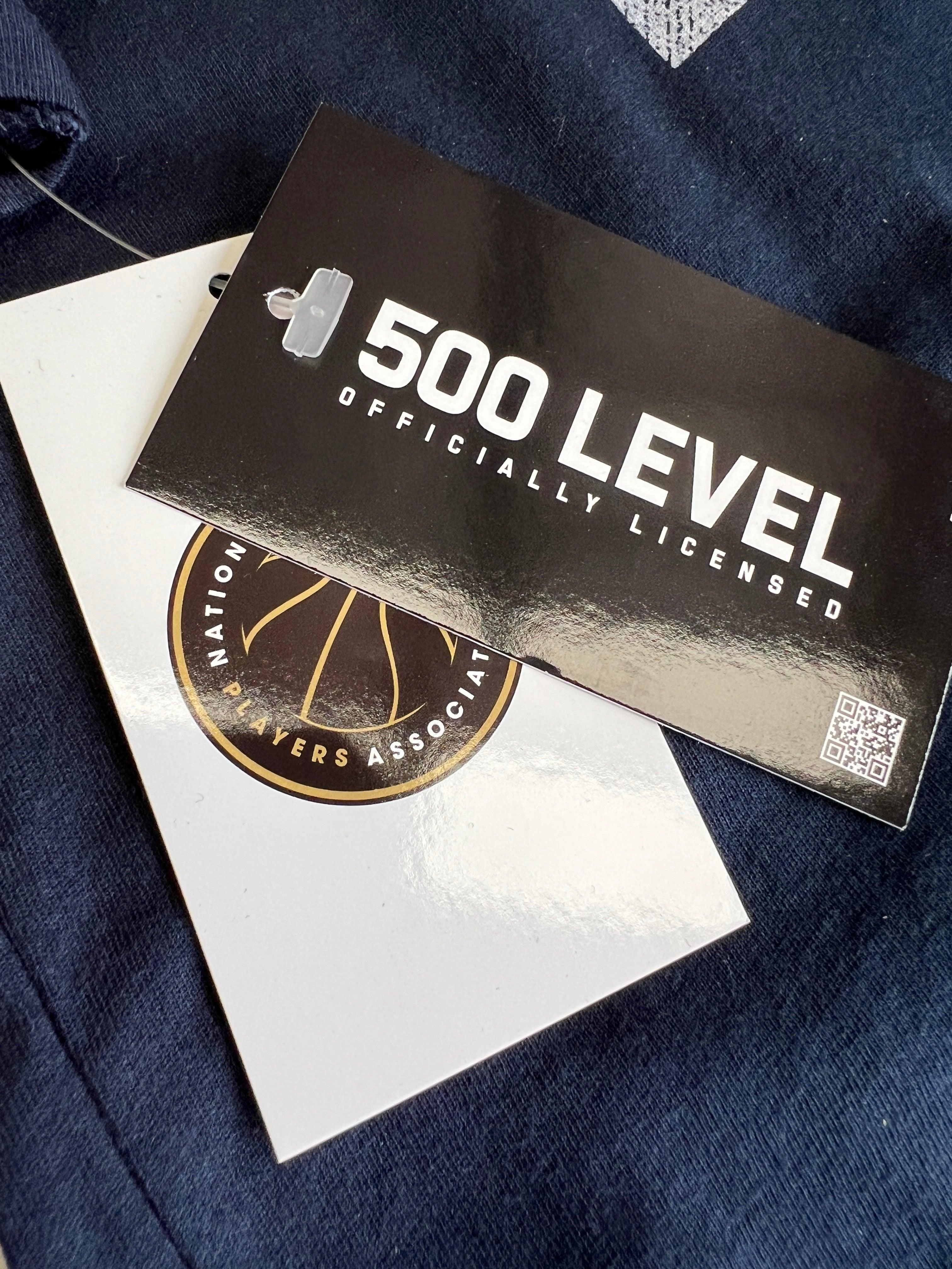 500 Level T-Shirts Anthony Edwards Minnesota Timberwolves 500 Level NBA Dunk T-Shirt - Navy