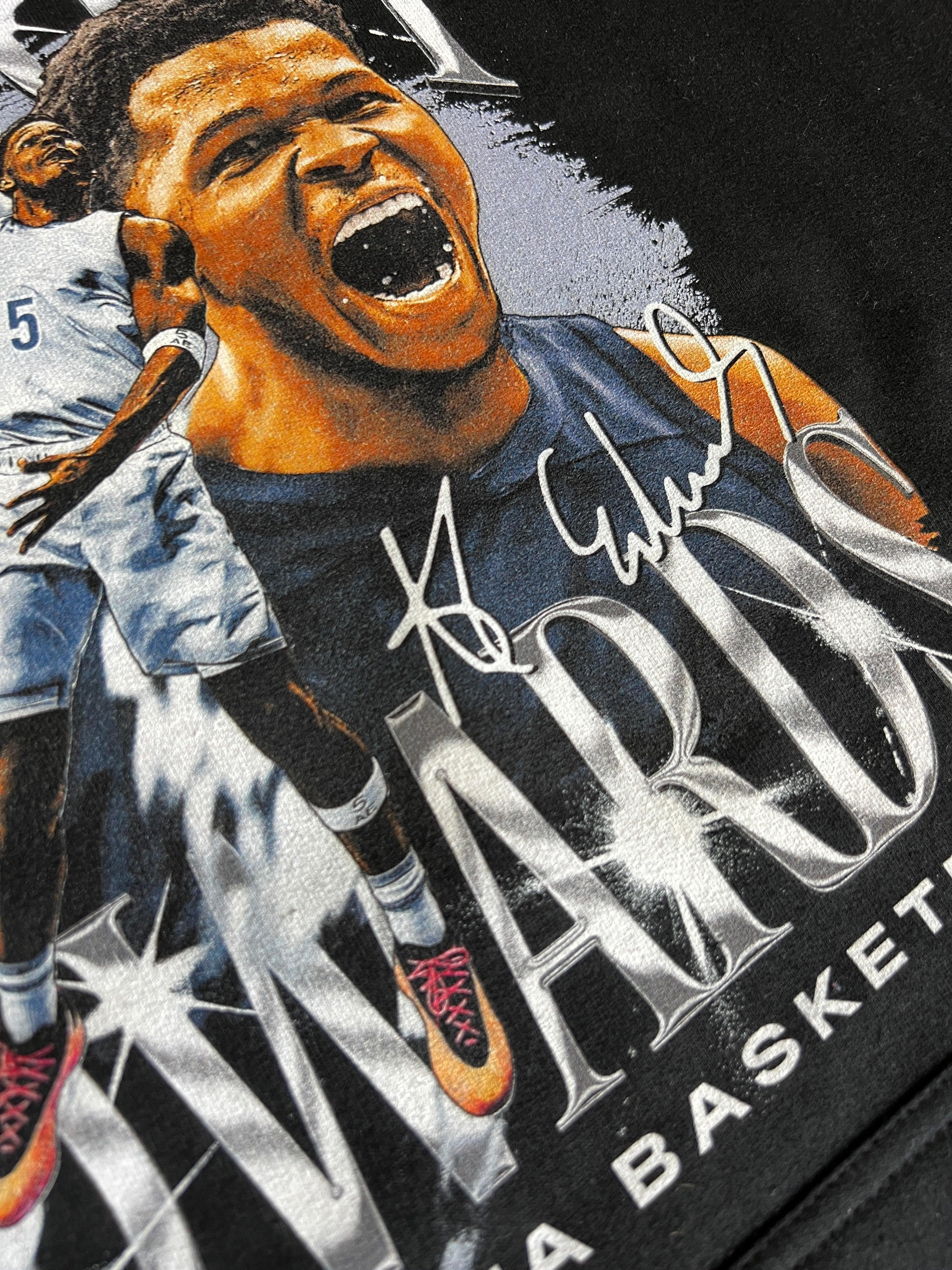 500 Level Jumpers Anthony Edwards Minnesota Timberwolves 500 Level NBA Homage Hoodie Jumper - Black