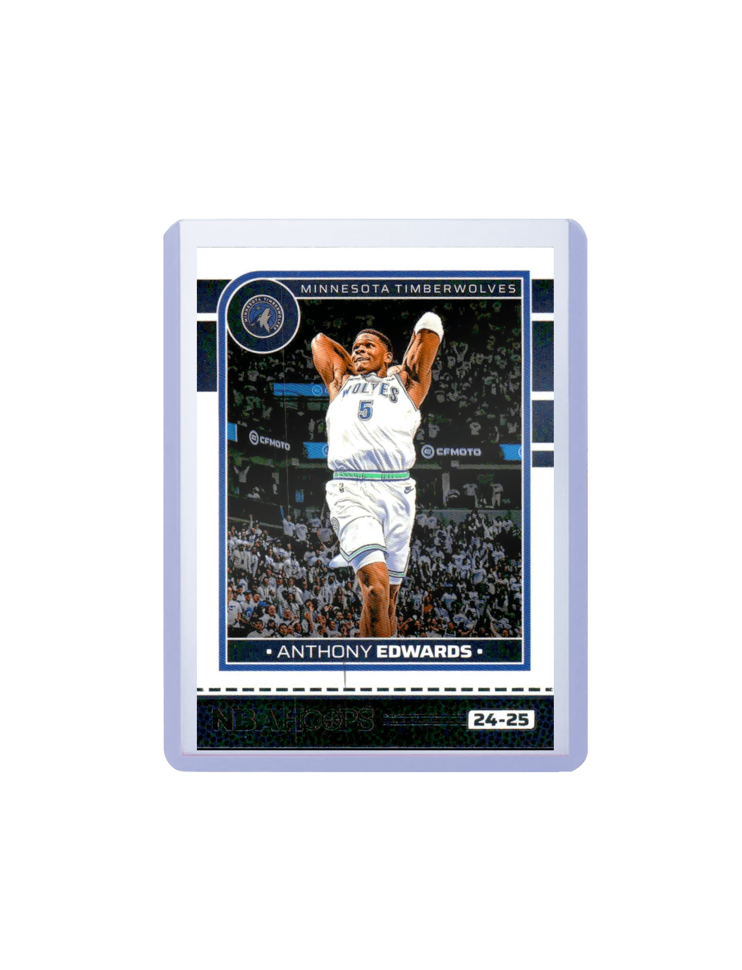 Panini Cards Anthony Edwards Minnesota Timberwolves Panini NBA Hoops 24-25 Base Card