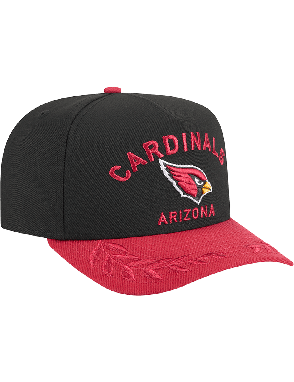New Era Caps Arizona Cardinals New Era NFL 25 Draft Pre-Curved 9FIFTY A-Frame Snapback Hat - Black