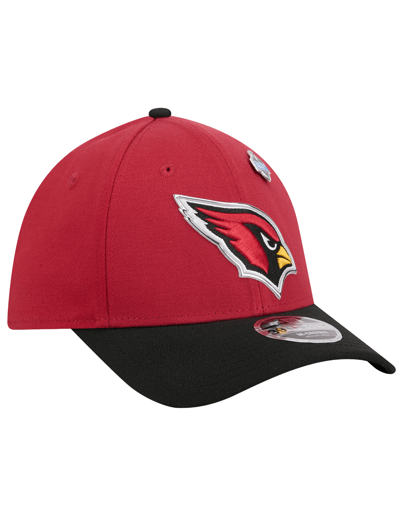 New Era Caps M/L Arizona Cardinals New Era NFL Draft 26 39THIRTY M-Crown Stretch-Fit Hat