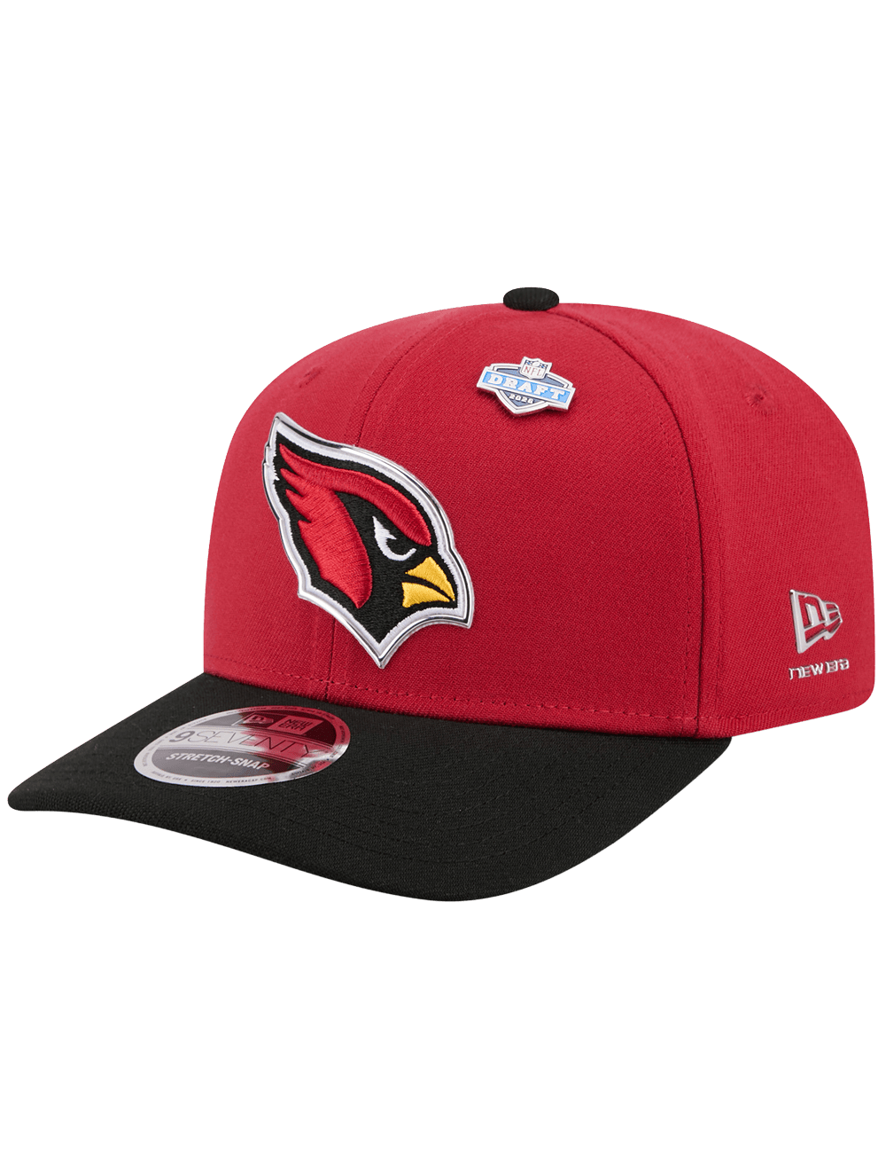 New Era Caps OSFM Arizona Cardinals New Era NFL Draft 26 9SEVENTY Stretch-Snapback Hat