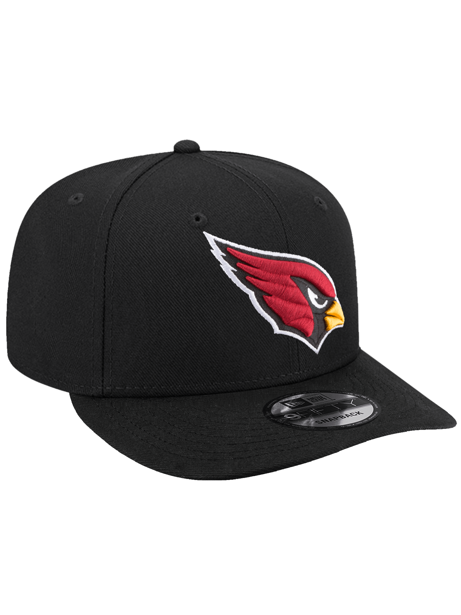 New Era Caps Arizona Cardinals New Era NFL Team 9FIFTY Pre-Curved Snapback Hat - Black