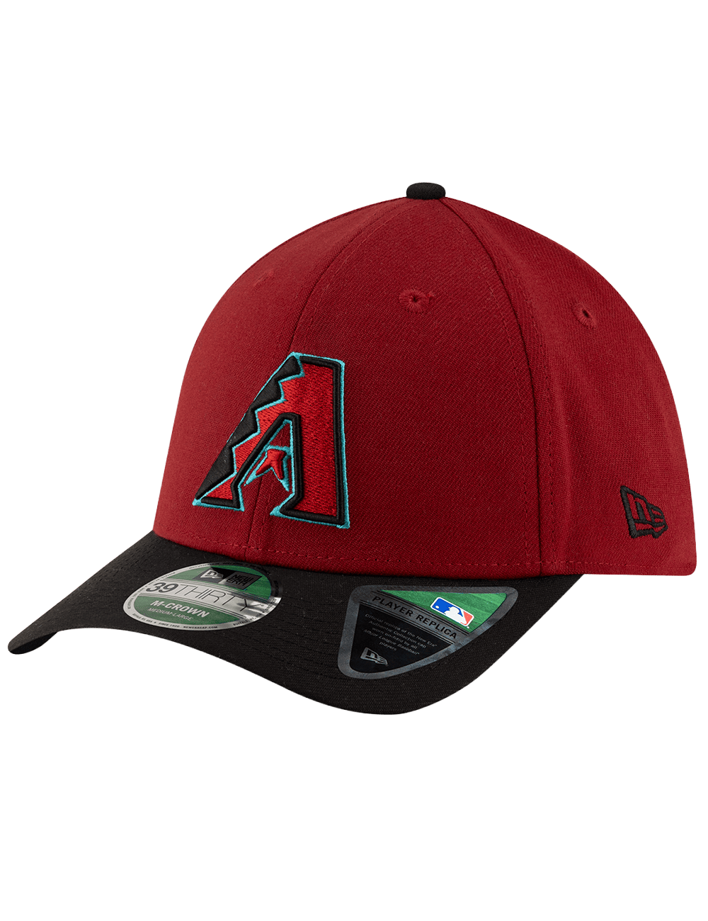 New Era Caps Arizona Diamondbacks New Era MLB Player Replica 39THIRTY M-Crown Stretch-Fit Hat - Dark Red