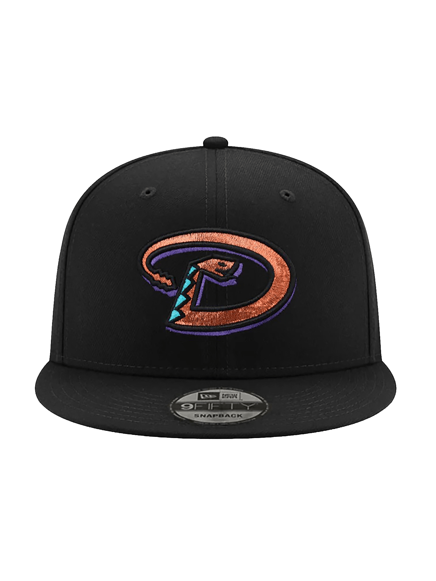 New Era Caps Arizona Diamondbacks New Era MLB World Series Patch 9FIFTY Snapback Hat - Black