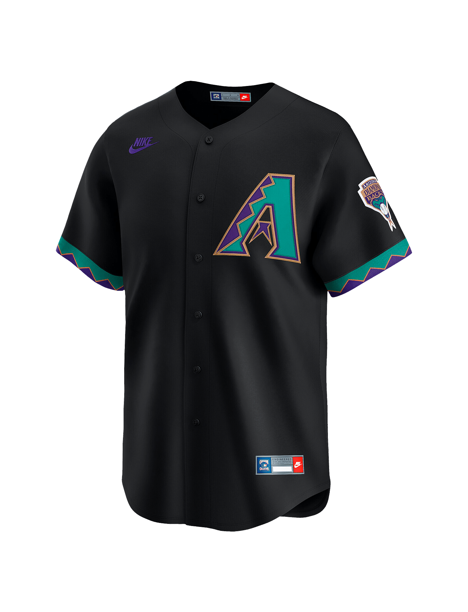 Nike Jerseys Arizona Diamondbacks Nike MLB Cooperstown Limited Jersey - Black