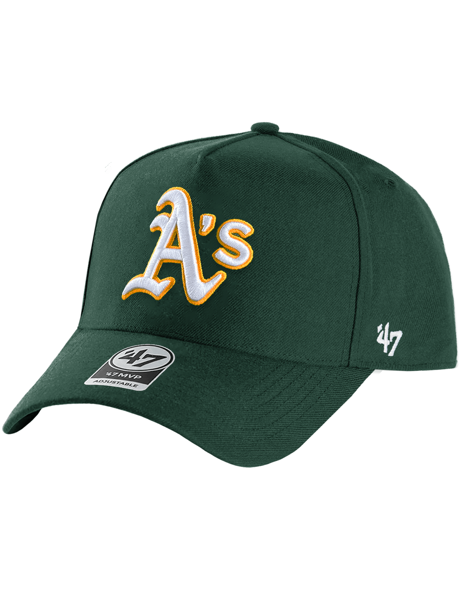 47 Brand Caps Athletics '47 MLB Team MVP DT Snapback Hat - Green