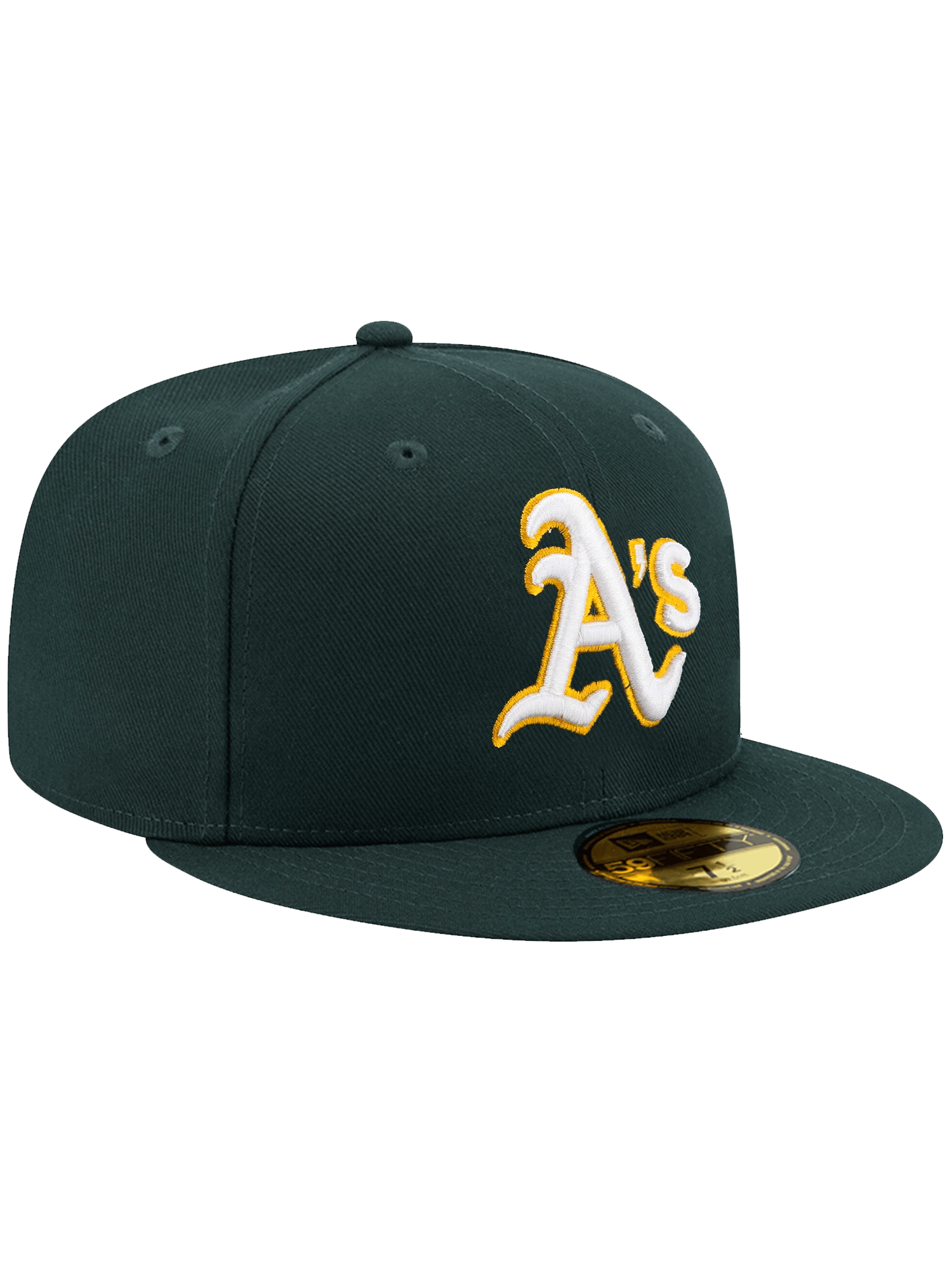 New Era Caps Athletics New Era MLB AC On-Field Road 59FIFTY Fitted Hat - Green